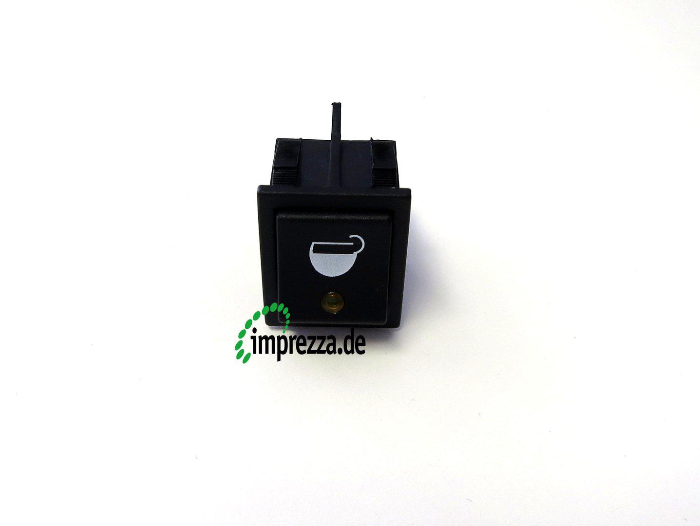 Bezzera Coffee Black Switch W/Orange LED