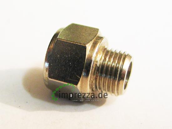 LF Anschluss vernickelt D1/8 M-1,8F