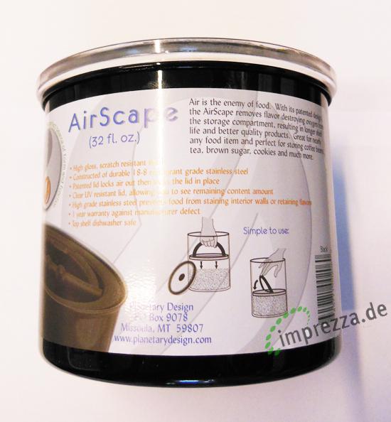 LF Vakuumbehälter schwarz 200 g