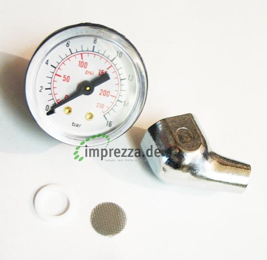 LF Siebträgermanometer 3/8 Zoll 