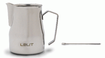 Lelit Milchkanne mit Latte Art Pen 1