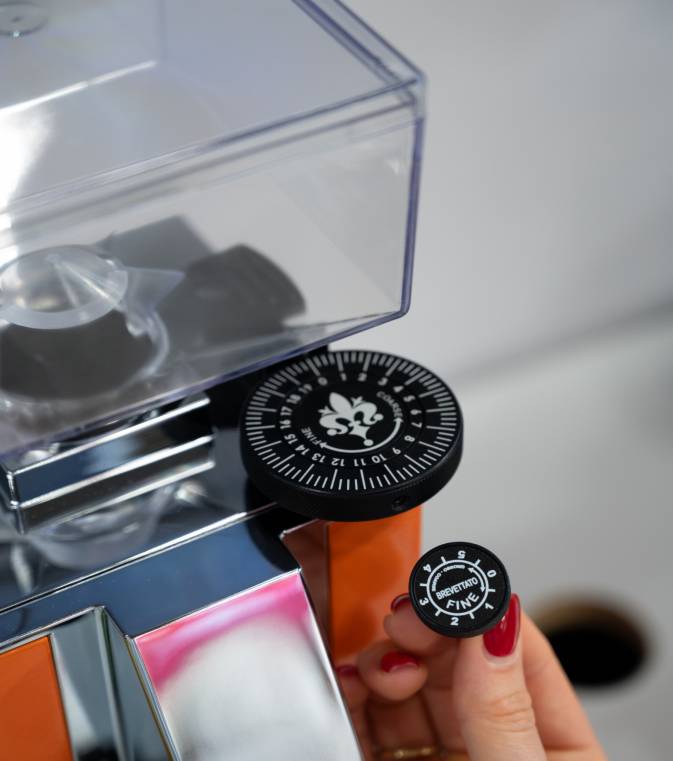 Eureka King Size Drehrad für Mahlgrad Eureka