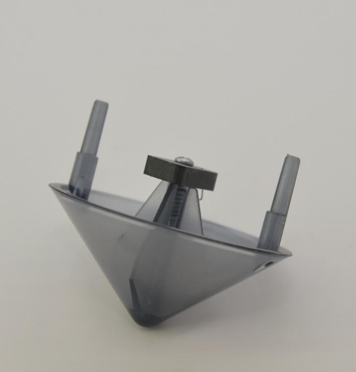 Bezzera Safe-Finger Cap Grey w. Magnet an D Screw 1
