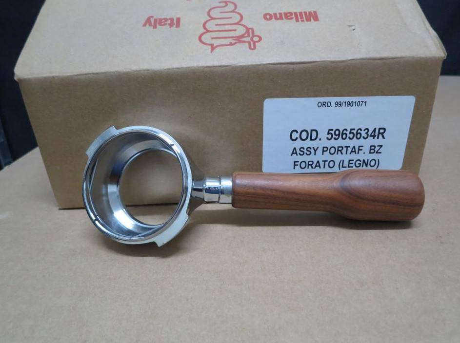 Bezzera Siebträger Bodenloss BZ W/Wooden Knob