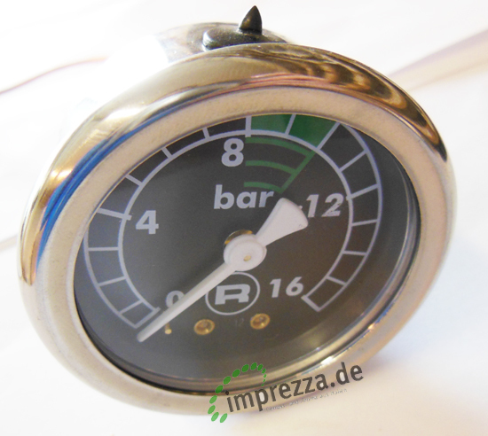 Rocket Pressure Gauge 0-16 Black 1