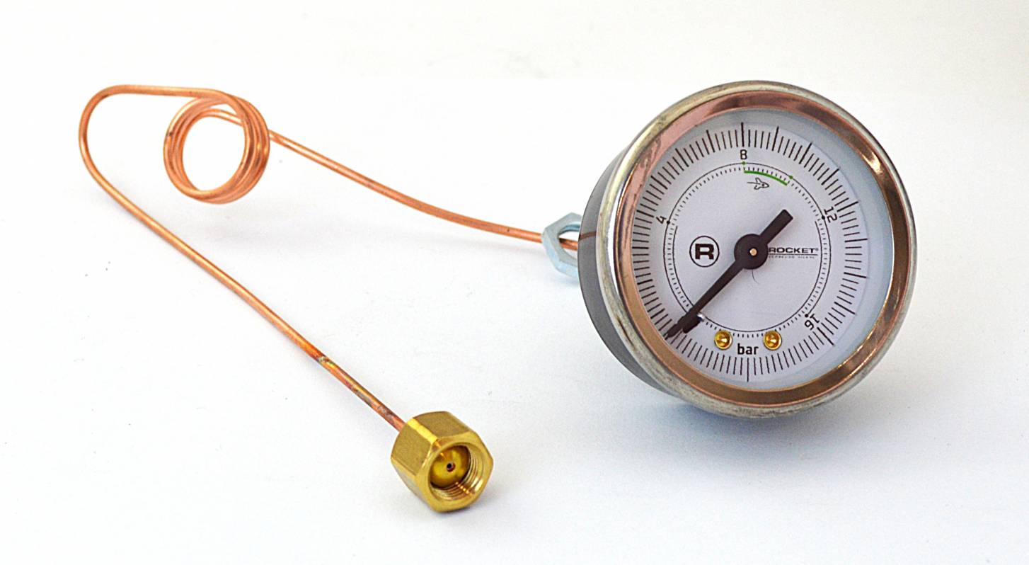 Rocket Dispensing Pressre Gauge 0-16 Giotto-MO Manometro 