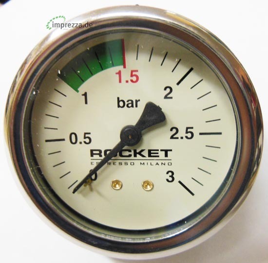 Rocket RE Auto Boiler Pressure Gauge 1