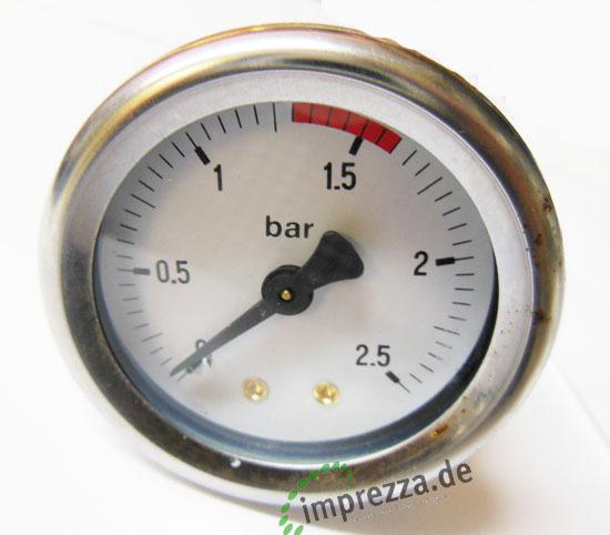 SAB Boiler Pressure Gauge